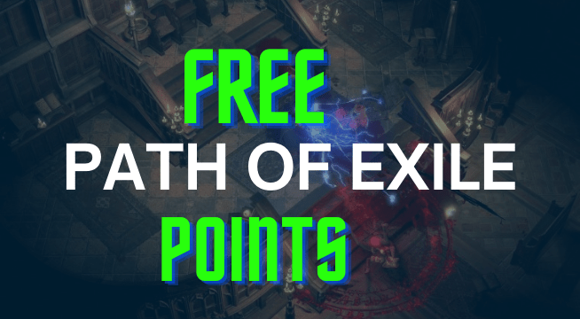 Get Free Path of Exile Points Working Method 2021