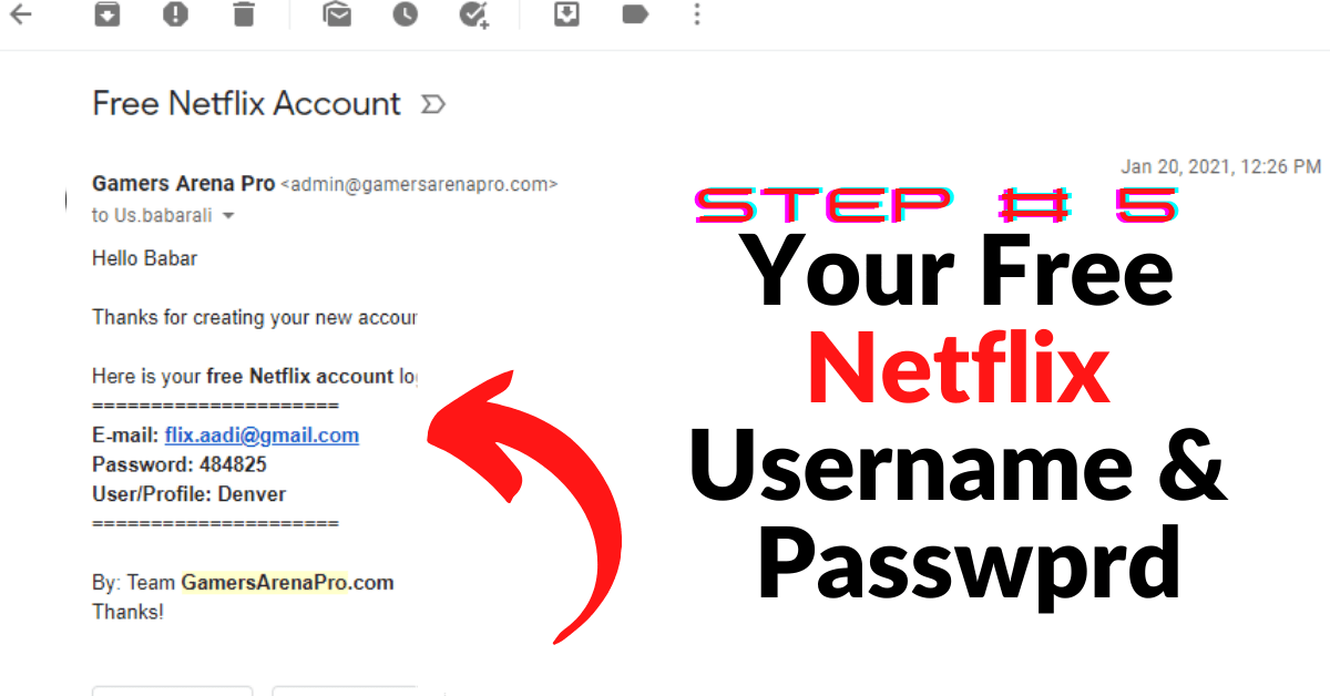 netflix free email and password 2021