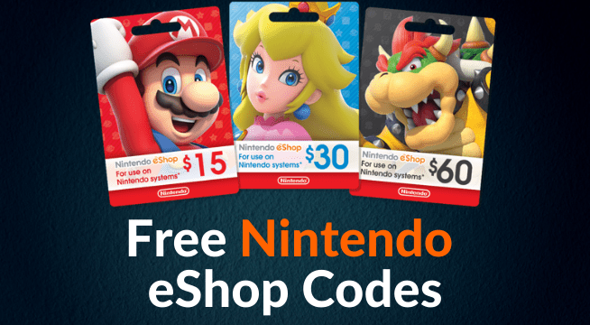 Free Nintendo eShop Codes 