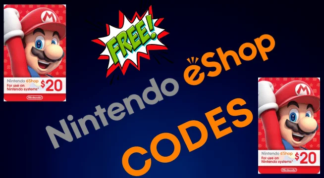 Free Nintendo eShop Codes