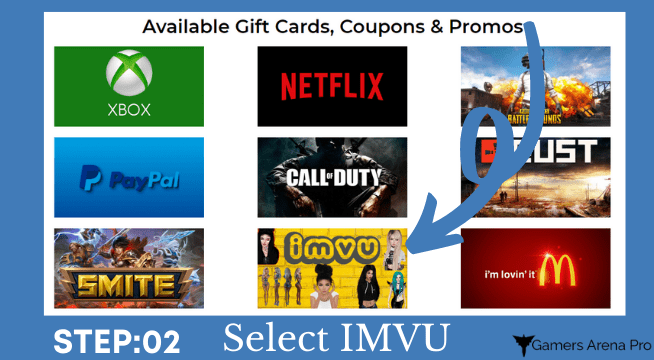 free IMVU Gift Card