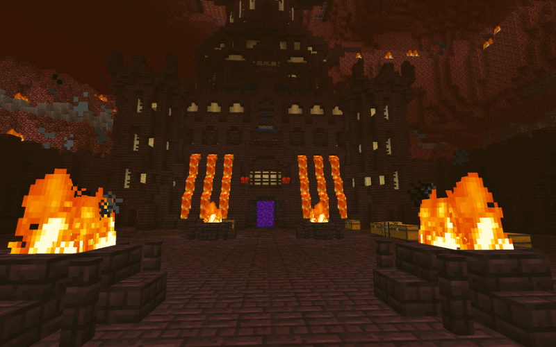 Find a Chest In Nether Fortress